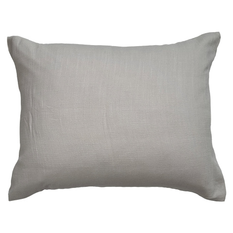 HEDDA Lněné povlečení Naira šedé, rozměr povlak na polštář 50 × 65 cm