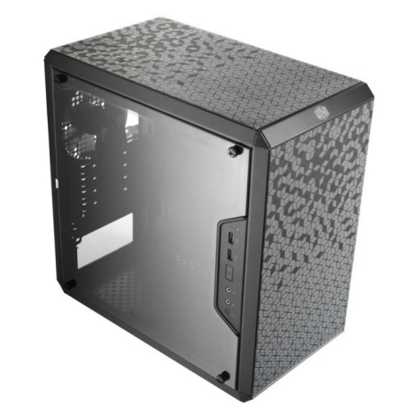 Cooler Master case MasterBox Q300L, micro-ATX, mini-ITX, Mini Tower, USB 3.0, černá, bez zdroje