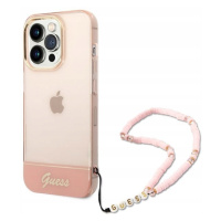 Guess GUHCP14XHGCOHP iPhone 14 Pro Max 6,7 růžová/pink hardcase Translucen