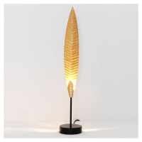 Holländer Stolní lampa Penna zlatá, výška 51 cm