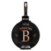 BERLINGERHAUS Pánev WOK s mramorovým povrchem 30 cm Black Rose Collection BH-6178