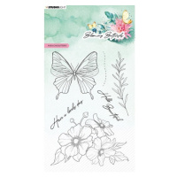 Gelová razítka Studio Light Blooming Butterfly (6 ks) – sasanka Aladine