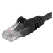 PremiumCord Patch kabel UTP RJ45-RJ45 CAT6 10m černá