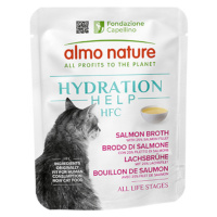 Almo Nature HFC Hydration Help 24 x 50 g - 20 + 4 zdarma - lososový vývar s filetem z lososa