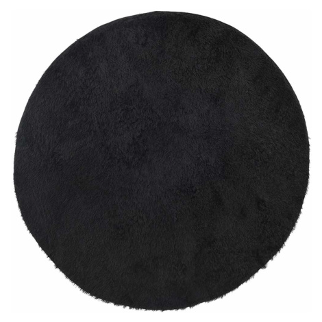 vidaXL Koberec Shaggy s vysokým vlasem NAVARRA černý 240x240 cm