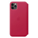 Pouzdro Apple MY1N2ZM/A iPhone 11 Pro Max raspberry Leather Book case (MY1N2ZM/A)