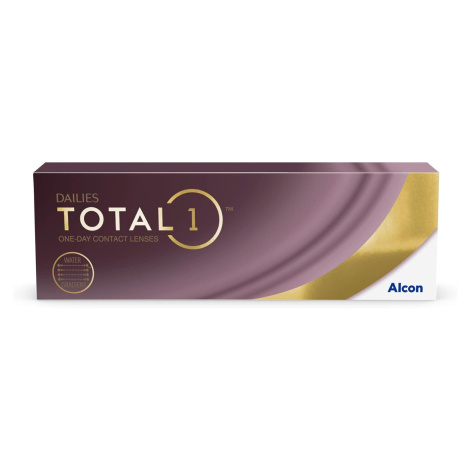 Dailies Total 1 jednodenní kontaktní čočky, dioptrie +1,25 - balení 30 čoček Alcon