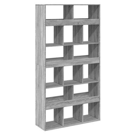 vidaXL Dělicí stěna šedá sonoma 100 x 33 x 187,5 cm kompozitní dřevo