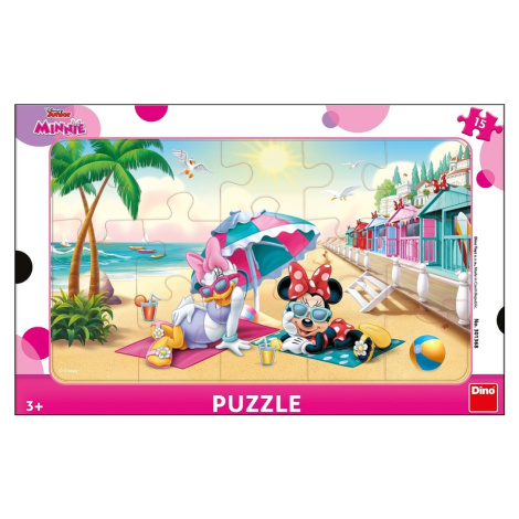 Puzzle 15 Minnie Oslava deskové Dino