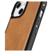 iCarer kožené pouzdro na iPhone 14 PLUS 6.7" Oil wax real leather back cover Light brown