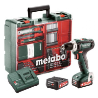 METABO PowerMaxx BS 12 Set Mobilní dílna aku vrtačka LiIon 12V 2x2Ah 601036870