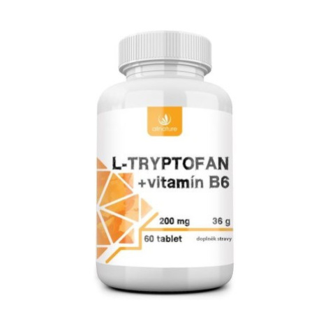 Allnature L-tryptofan+vit.B6 200mg/2.5mg tbl.60