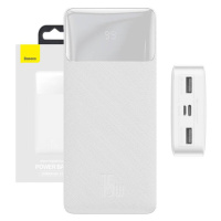 Powerbanka Baseus Bipow 20000mAh, 2xUSB, USB-C, 15W (bílá)