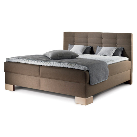New Design Manželská postel VIANA 180 | s topperem Extra