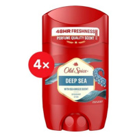 OLD SPICE Deep Sea Deo Stick 4 × 50 ml