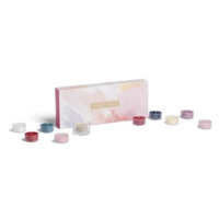 YANKEE CANDLE dárkový set 1× svícen 10× čajová svíčka 9,8g