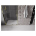 MEXEN/S Velar posuvné sprchové dveře 100, transparent, zlatá 871-100-000-01-50