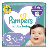 Pampers Active Baby Mega Pack S3 152 ks