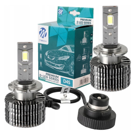 D4S Xenonové Led Vlákno 6000K 35W Canbus P&p Sada