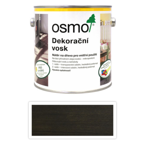 OSMO Dekorační vosk transparentní 2.5 l Šedý granit 3118