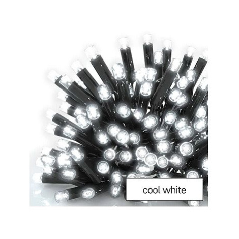 EMOS Profi LED spojovací řetěz černý – rampouchy, 3 m, venkovní, studená bílá