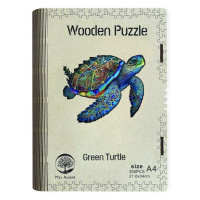 Dřevěné puzzle/Želva A4 - EPEE