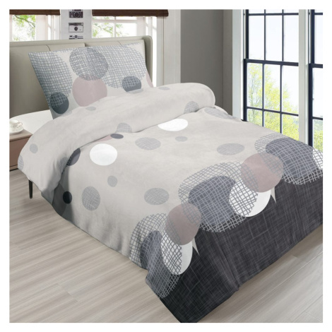 Homeville povlečení mikroplyš Pompas - 220x200 / 2x70x90 cm
