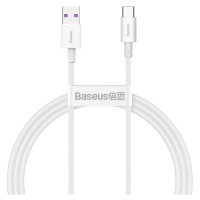 Kabel Baseus Superior Series USB na USB-C, 66W, 1m (bílý)