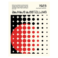 Ilustrace Bauhaus Ausstellung, Retrodrome, 30 × 40 cm