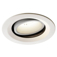 NUMINOS® MOVE DL M vnitřní LED zápustné stropní svítidlo bílá/bílá 4000 K 40° otočné a výkyvné -