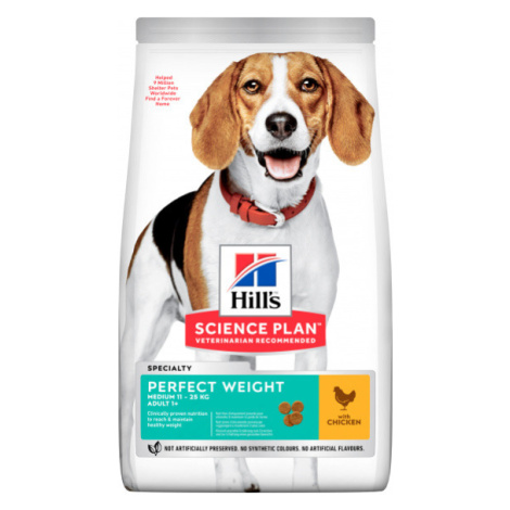 Hill´s Science Plan Canine Adult Perfect Weight Medium Chicken 12kg Hill's Science Plan