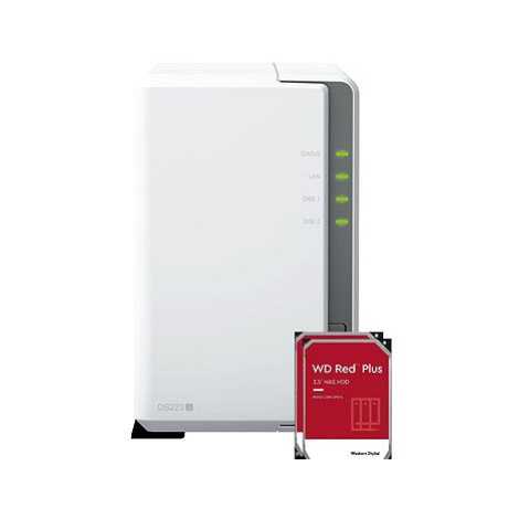 Synology DS223j 2x2TB RED Plus