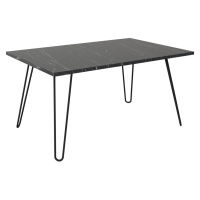 Kalune Design Konferenční stolek Deren mramor černý