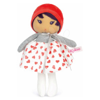 Panenka pro miminka Jade K Doll Tendresse Kaloo 18 cm v srdíčkových šatech z jemného textilu od 