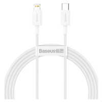 Kabel Baseus Superior Series Cable USB-C to Lightning, 20W, PD, 1,5m (white) (6953156205345)