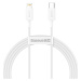Kabel Baseus Superior Series Cable USB-C to Lightning, 20W, PD, 1,5m (white) (6953156205345)