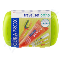 CURAPROX Travel set ORTHO zelený