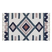 Bavlněný koberec 140 x 200 cm vícebarevný KOZLU, 303001