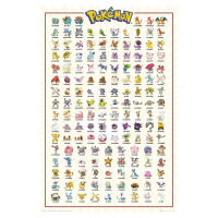 Plakát Pokémon Kanto