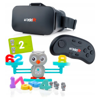 Brýle Vr 3D 360 Stupňů+gamepad+šálková Váha Sova Matematika