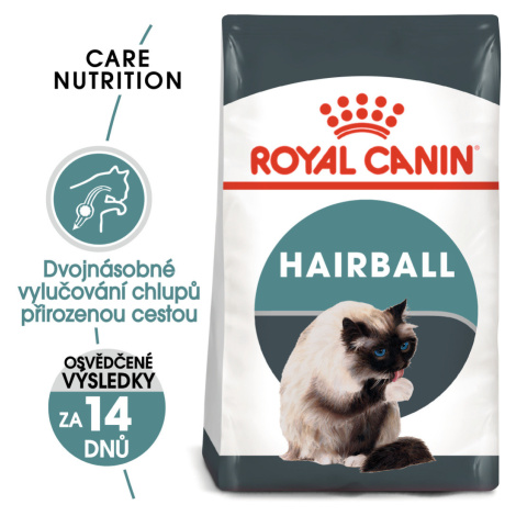Royal Canin cat Hairball Care - granule pro kočky pro správné vylučování - 4kg