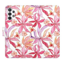 iSaprio flip pouzdro Flower Pattern 10 pro Samsung Galaxy A32 5G