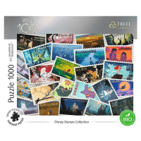 Trefl Puzzle UFT Disney 100 let: Poštovní známky 1000 dílků