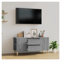 vidaXL TV skříňka šedá sonoma 102x44,5x50 cm kompozitní dřevo