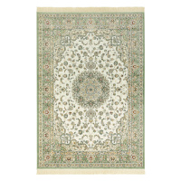 Nouristan - Hanse Home koberce Kusový koberec Naveh 104379 Ivory/Green - 135x195 cm