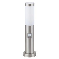 Rabalux Rabalux 8267 - Venkovní lampa se senzorem INOX TORCH 1xE27/25W IP44