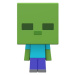 Mattel minecraft mini mob hlava zombie, hdv78