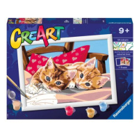 Ravensburger CreArt Dvě mazlivá koťata