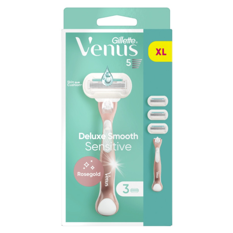 Dámský holicí strojek GILLETTE Venus Smooth Classic  3 hlavice