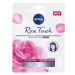 NIVEA Rose Touch Textile mask 1 ks